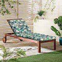 Luxury Living Jungle Lounge Seat Pad in Green | Size: 1 Pack