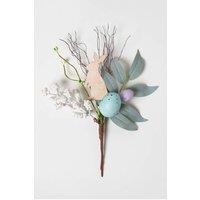 Homescapes Spring Easter Egg & Bunny Pick in Blue