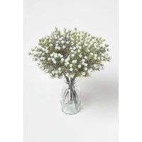 Homescapes Artificial Flower White Baby's Breath Bouquet, 32 cm