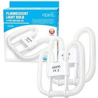 BARGAINS-GALORE Set Of 2 Fluorescent Light Bulbs 4 Pin Energy Saving 16w Tube Lights in White