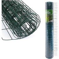 BARGAINS-GALORE Green Coated Galvanised Wire Garden Netting Mesh 13mm Diy 0.9m X 10m