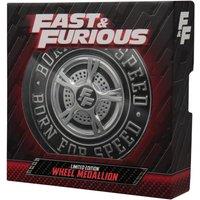 Fast & Furious Born for Speed' Metal Collector's Medallion in Metallics