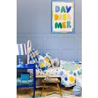 Wee Blue Bell 'Dreamer' Duvet Cover Set in Blue | Size: Toddler