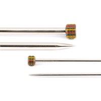 Groves & Thames NOVA SP 15X4.5 - Nova Metal: Knitting Pins: Single-Ended: 15cm x 4.50mm - KnitPro in Clear