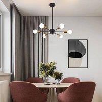 NIVOR 6 - Light Dimmable Sputnik Sphere Chandelier in Gold