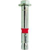 JCP CONSTRUCTION PRODUCTS Heavy Duty Anchors Hexagon Bolt - Box of 20 in Metallic Silver