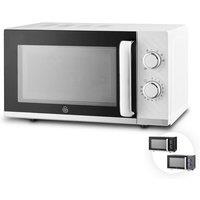 Swan Windsor 20L 800W Microwave Manual Textured White