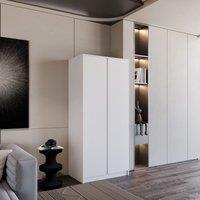 Seconique Malvern 2 Door Wardrobe in White