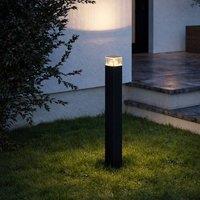 Eglo Castelnuovo Aluminium IP65 GU10 Modern Outdoor Path Light, Black