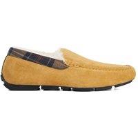 Dune London Men's 'Fofo' Suede Slippers in Brown | Size: Large