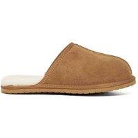 Dune London Men's 'Finny' Suede Slippers in Tan | Size: Medium