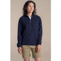 Craghoppers Women's Compresslite Fleece Half Zip in Navy | Size: 16