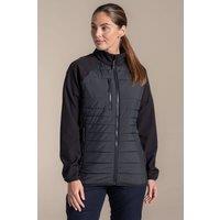 Craghoppers Women's Expert Compresslite Hybrid Jacket in Black | Size: 20