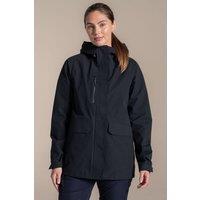 Craghoppers Women's Expert Kiwi Pro Stretch Long Jacket in Black | Size: 14
