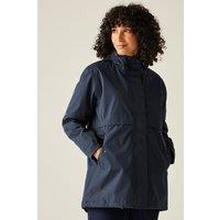 Regatta Women's Brielly Hooded Waterproof Breathable Insulated Jacket in Navy | Size: 20