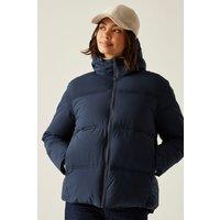 Regatta Women's Roxienne Hooded Water-Repellent Insulating Padded Jacket in Navy | Size: 20