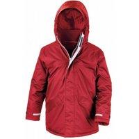 Result Core Winter Parka Waterproof Windproof Jacket in Red | Size: 7-8 Years