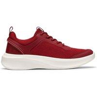 Clarks Men's Solevana Sport Red Trainers, Lace Up | Size: 8-Standard Fit
