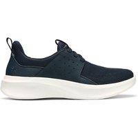 Clarks Men's Solevana Easy Navy Trainers, Lace Up in Blue | Size: 12-Standard Fit