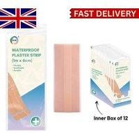 DECORE4U LTD 1m x 6cm Waterproof Plaster Roll Cut to Size Adhesive Wound Bandage in Tan | Size: 1m x 6 cm