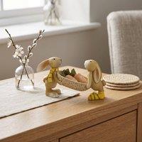 Garden Greatness Spring Rabbits With Carrots Ornament | Size: 1 Pack
