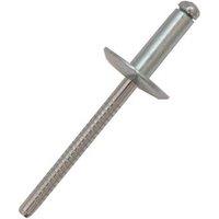JRP Riveting Products 4.0 x 10mm A2 Rivets - Box Of 500 in Silver