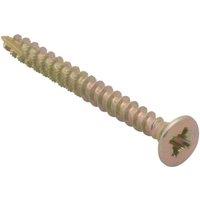 Forgefix Spectre Screw Pz Compatible Csk Zyp 4.5 X 40Mm (Box 200) in Gold