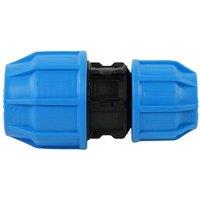 John Guest MDPE Compression Reducing Coupling - 25mm x 20mm in Blue