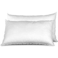 Rest Relax 2 Pack Deep Sleep Pillows, Hollow Fibre Filling for Comfortable Sleep in White