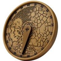 Magic The Gathering Metal Spinning Life Counter Dial with Detailed Mana Symbols in Metallics