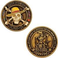 One Piece Limited Edition Collectible Coin - Individually Numbered in Metallics