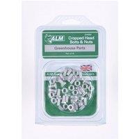 ALM Bolts & Nuts (Pack of 20) in Silver