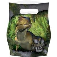 Amscan Dinosaur Attack Party Bags (Pack of 8) in Green