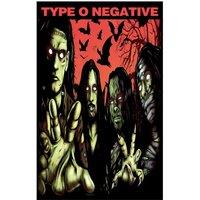 Type O Negative Halloween Textile Poster in Black