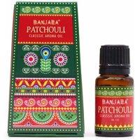 KDMD Banjara Indian Fragrance Oil 10ml - Patchouli, Earthy & Musky Scent in Dark Green