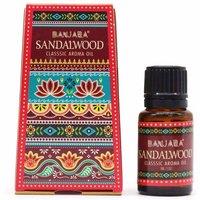 KDMD Banjara Indian Fragrance Oil 10ml - Sandalwood, Warm & Woody Aroma in Red