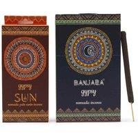 KDMD Sun Gypsy Nomadic Incense - Uplifting Scent for Meditation & Rituals in Dark Brown