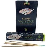 KDMD Banjara Tribal White Sage Smudge Incense for Cleansing & Meditation in Brown