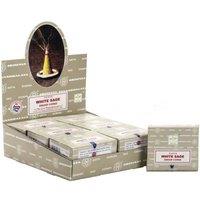 KDMD White Sage & Palo Santo Dhoop Cones - Purify & Uplift Energy in Brown