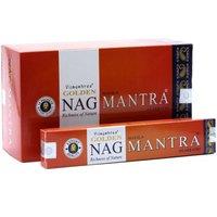 KDMD 15g Golden Nag Mantra Incense for Meditation & Relaxation in Red
