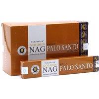 KDMD 15g Golden Nag Palo Santo Incense Sticks for Cleansing & Relaxation in Orange