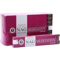 KDMD Golden Nag Meditation Incense - 15g Soothing Aromatherapy Sticks in Pink