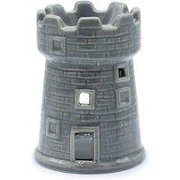 KDMD Grey Castle Oil Burner - Whimsical Decorative Oil & Wax Melt Warmer