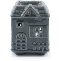 KDMD Grey Townhouse Oil Burner - Charming Miniature Architectural Diffuser