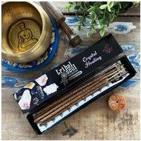 KDMD Tribal Soul Incense & Crystal Holder for Healing & Balance in Brown