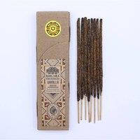 KDMD Vanilla Ritual Resin Incense Sticks - Calm & Warm Aroma, 8 Pack in Brown