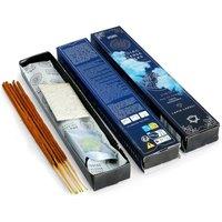KDMD Virgo Zodiac Incense Set with Copal & Lapis Lazuli - Self-Care Ritual in Brown