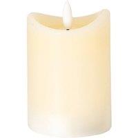 KDMD Luxe Collection Natural Glow Cream Melted LED Candle 2.75x4 Inches