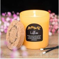 KDMD Litha Wildflower Wheel of the Year Candle - Summer Solstice Rituals in Yellow