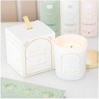 KDMD Serenity Coconut & Vanilla Candle - Relaxing Home Fragrance Gift in White